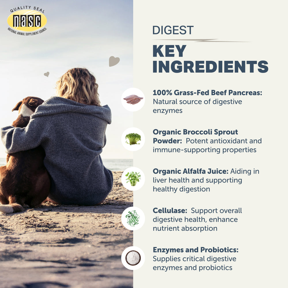 
                  
                    Digest - Digestive Enzymes And Probiotics For Dogs
                  
                