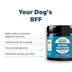 
                  
                    Bifido For Fido - Gut Health For Dogs
                  
                